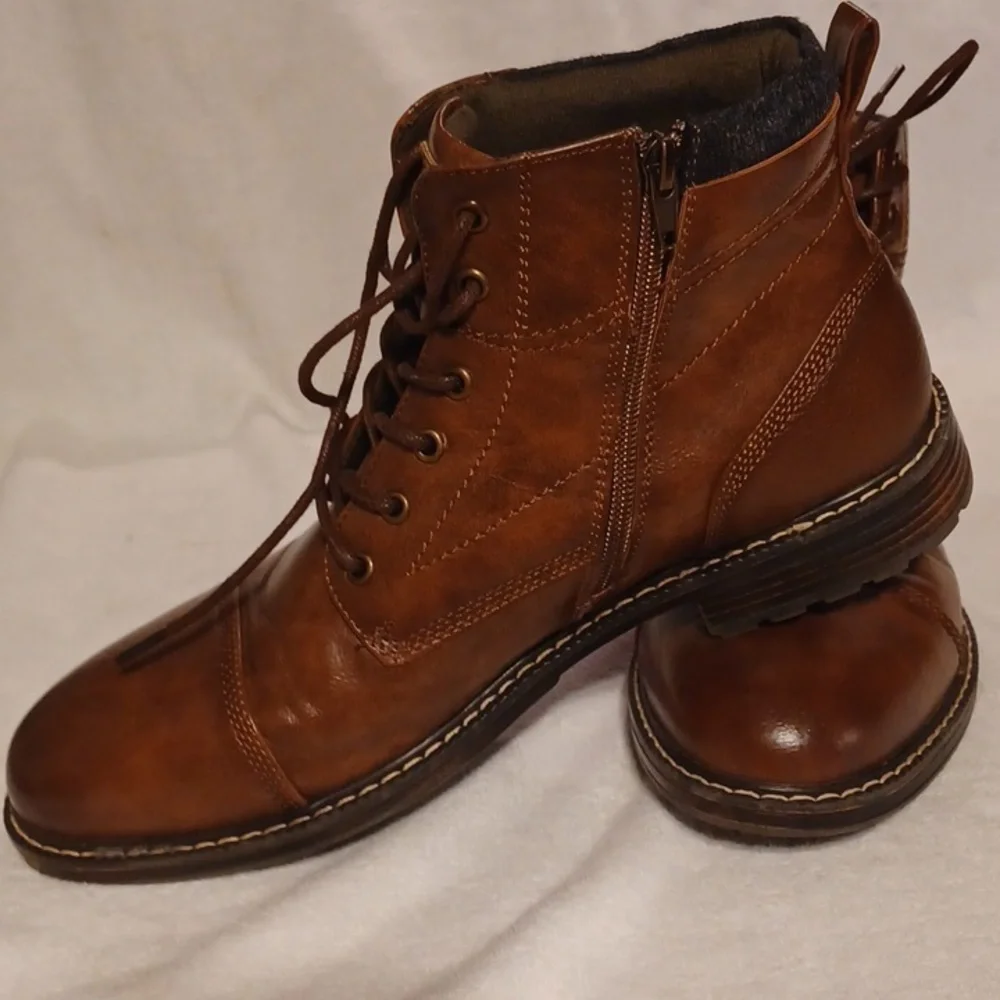 Men's Brown Boots Size 9.5 EEE  Asheford Hayes